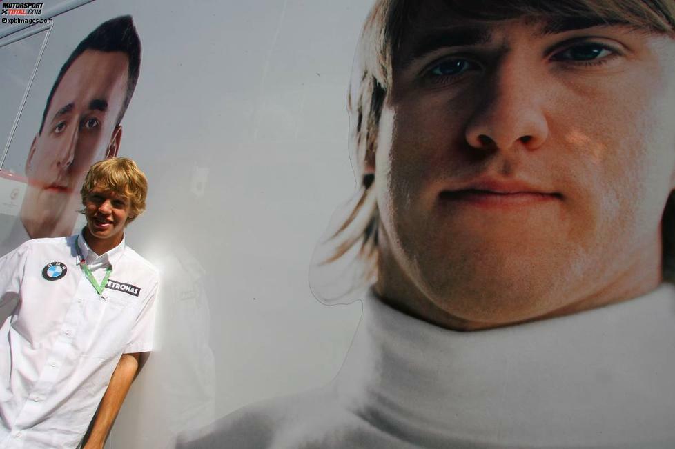 Jüngster Fahrer, der an einem Formel-1-Wochenende teilgenommen hat, mit 19 Jahren und 53 Tagen (Istanbul 2006)