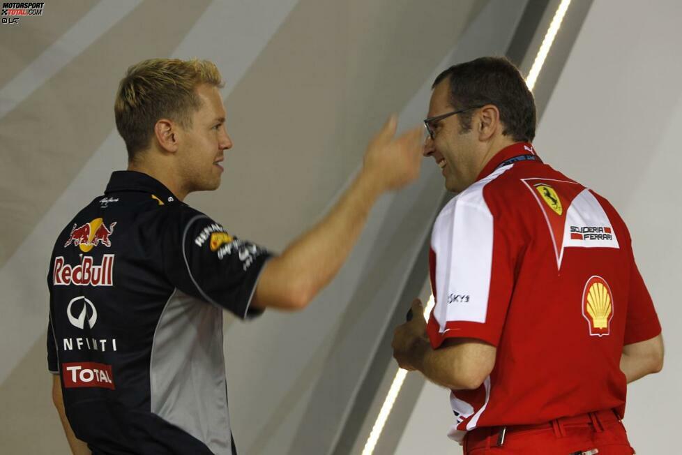 Stefano Domenicali (Ferrari-Teamchef): 