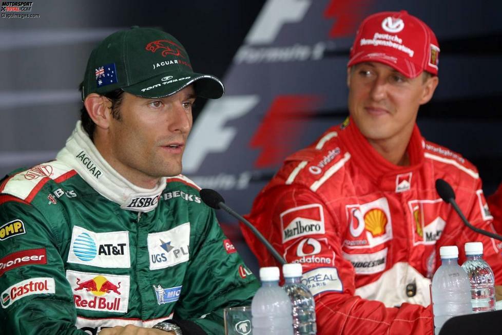Webber wechselt 2003 zu Jaguar und setzt erste Glanzlichter. Spätestens ab dem zweiten Startplatz in Malaysia gilt er als neuer 