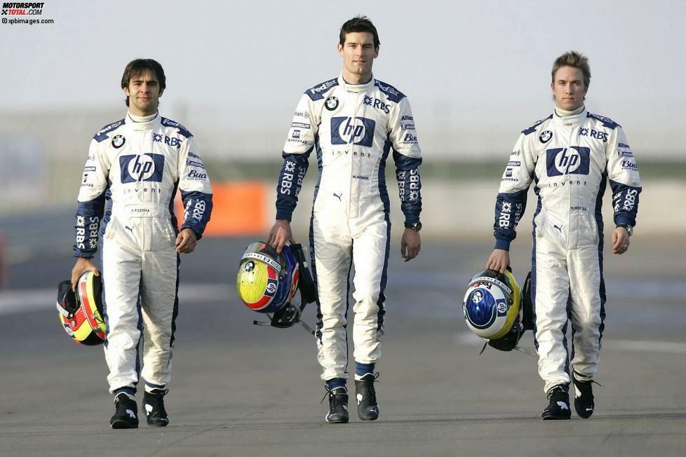 Ende 2003 stellt ihn Manager Flavio Briatore vor die Wahl: Williams oder Renault? Webber entscheidet sich für Williams-BMW, wird Teamkollege von Nick Heidfeld - und macht damit den vielleicht größten Fehler seiner Karriere.
