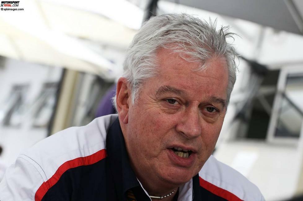Mitte Juli muss dann Technikchef Mike Coughlan seine Koffer bei Williams packen. Sein Nachfolger Pat Symonds (Bild) soll von Marussia kommen und ab August die Fäden ziehen.