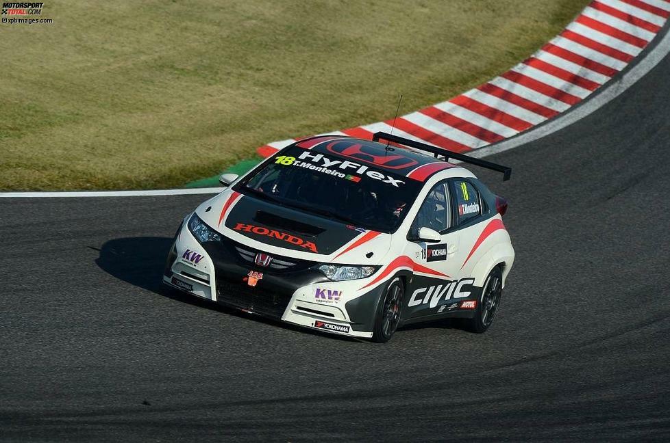 21. Oktober 2012: Honda gibt sein Debüt als WTCC-Werksteam. Um für den Einstieg zur Saison 2013 gerüstet zu sein, schickt der japanische Hersteller Tiago Monteiro (Portugal) bereits in den drei Schlussrennen 2012 an den Start.