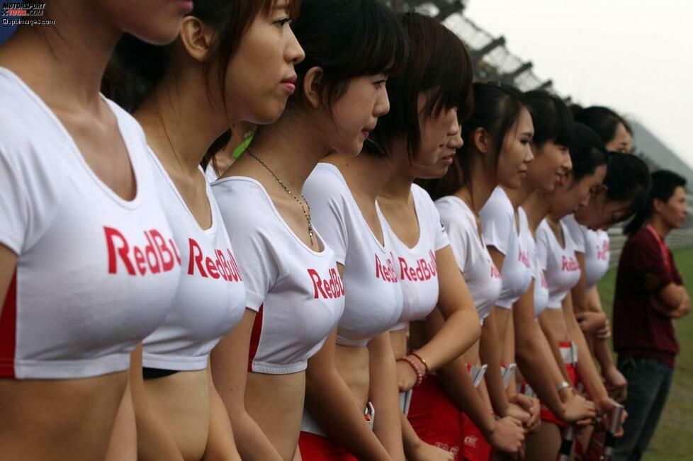 In Schanghai hat wiederum ein Sponsor einige ganz besondere Werbeflächen gebucht.