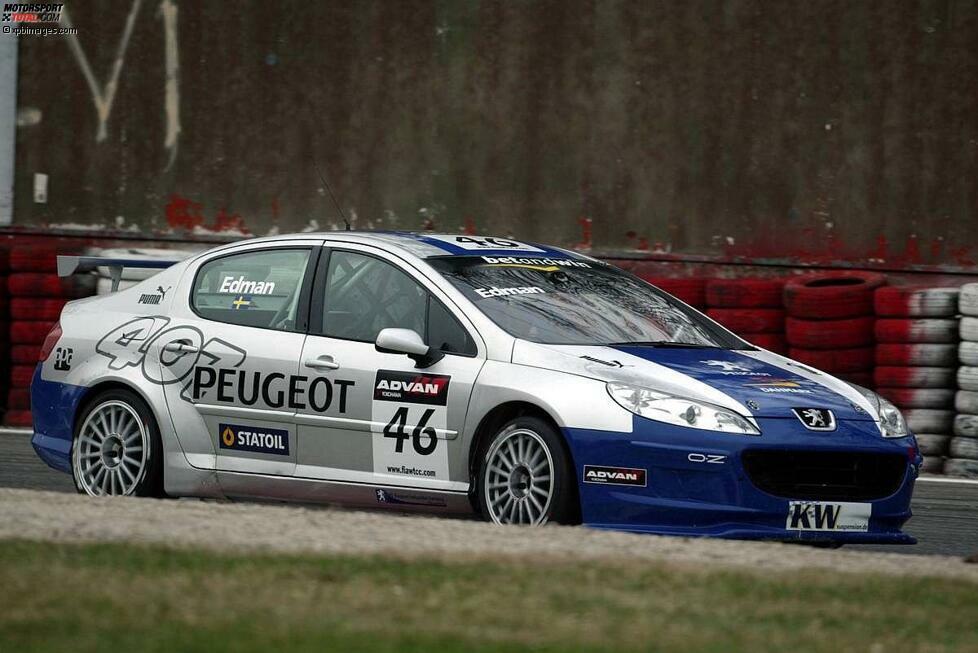 Peugeot absolvierte 2005 und 2006 einzelne Kundensport-Einsätze in der WTCC, ohne dabei zählbare Ergebnisse zu erzielen. In den bisher sechs Rennteilnahmen kamen die Peugeot-Autos insgesamt 48 Runden und knapp 200 Kilometer weit.