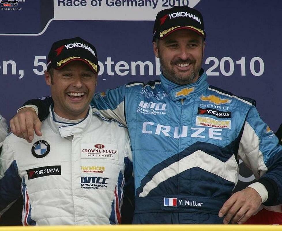Die meisten WM-Titel: Andy Priaulx (3) und Yvan Muller (3) vor Rob Huff (1), Roberto Ravaglia (1) und Gabriele Tarquini (1)
