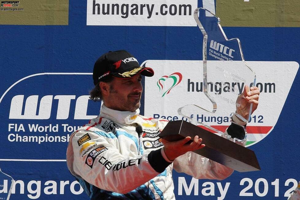 Die meisten Podestplätze: Yvan Muller (78) vor Rob Huff (67) und Alain Menu (53)