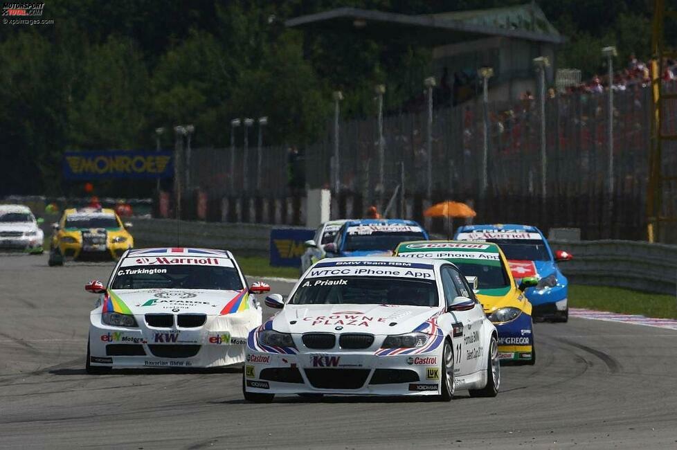Die meisten Führungskilometer: BMW (3.435) vor Chevrolet (3.343) und SEAT (2.295)