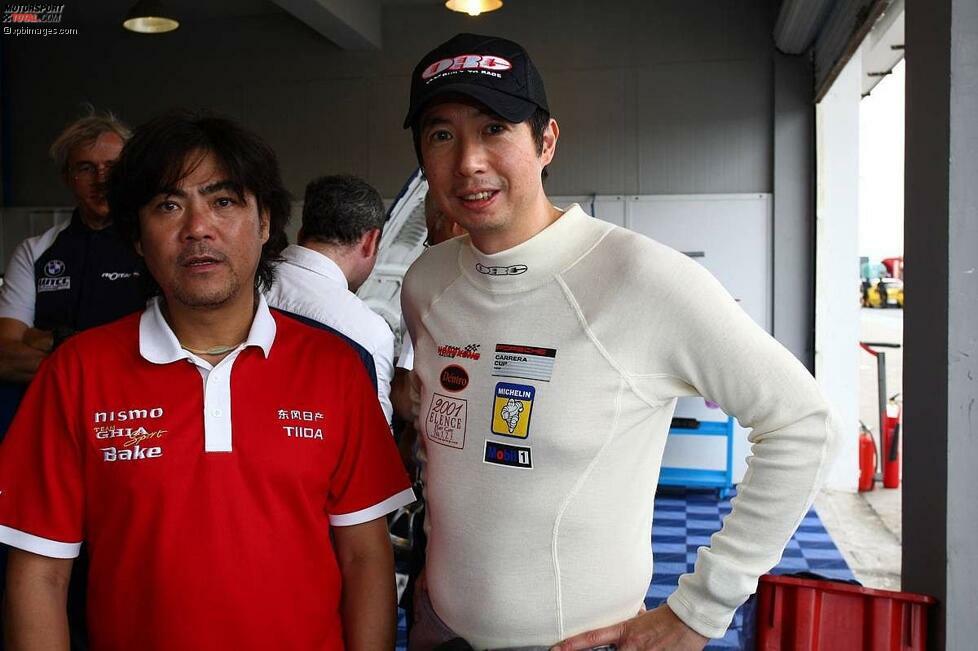 Der Älteste: Bei seinem ersten WTCC-Einsatz in Macao 2010 war Philip Ma (Hongkong, re.) bereits 47 Jahre, 6 Monate und 20 Tage alt. Das machte ihn zum ältesten Debütanten der Meisterschaft.
