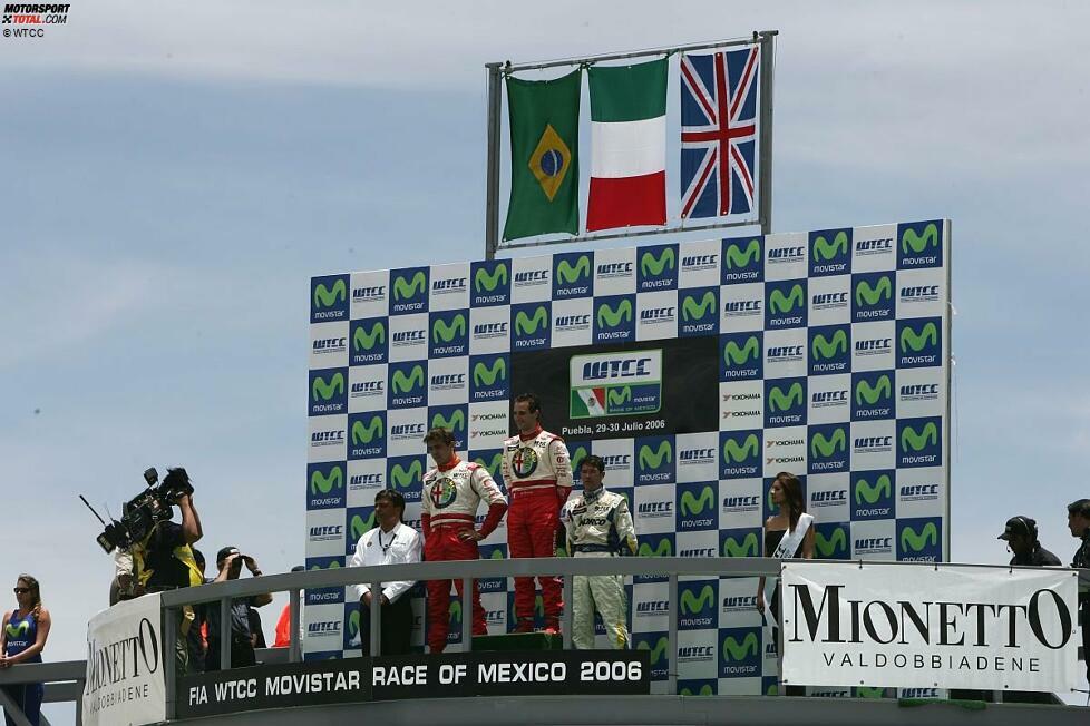 Das jüngste Podium: In Puebla standen 2006 mit Salvatore Tavano (Italien), Augusto Farfus (Brasilien) und Ryan Sharp (Großbritannien) drei Fahrer auf dem Treppchen, die im Schnitt 25 Jahre, 6 Monate und 5 Tage alt waren.