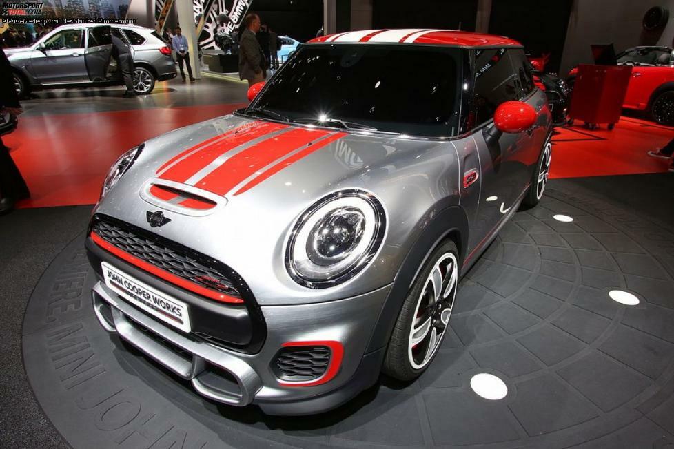 Auch wenn das Fahrzeug zumindest äußerlich dem ab Frühjahr erhältlichen Mini ähnelt, nennt Mini sein künftiges Topmodell auf der Autoshow in Detroit noch John Cooper Works Concept. 