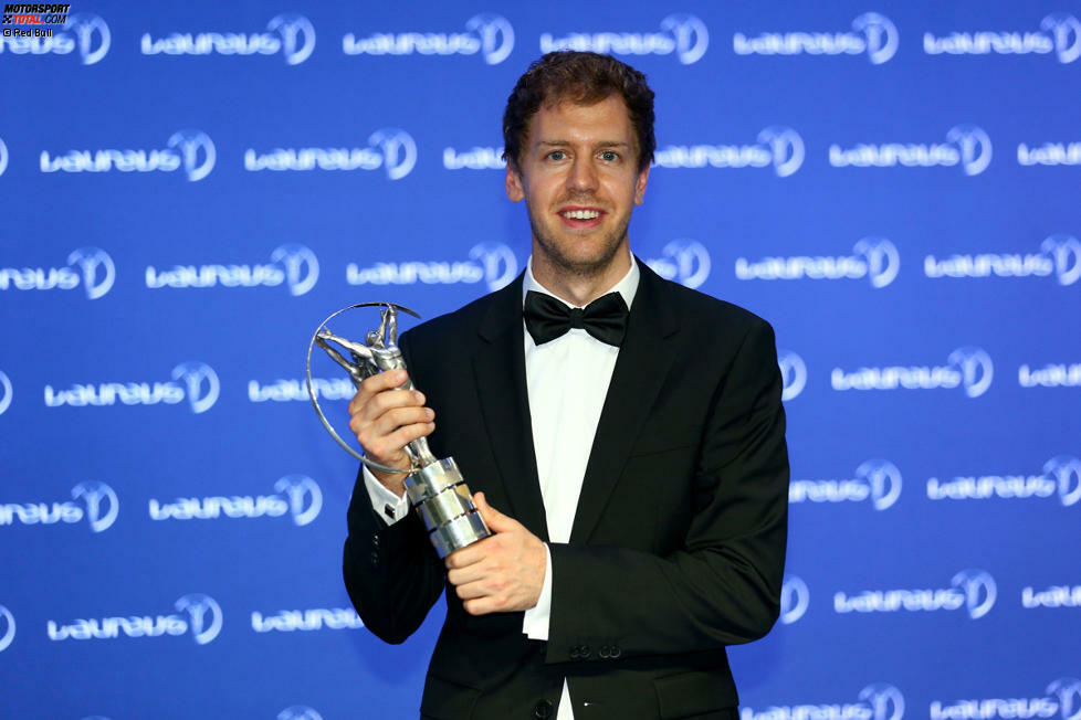 Zum fünften Mal nominiert, endlich gewonnen: Sebastian Vettel wird in Kuala Lumpur der Laureus-Award für den Sportler des Jahres verliehen. Ebenfalls nominiert: Usain Bolt, Mo Farah (beide Leichtathletik), LeBron James (Basketball), Rafael Nadal (Tennis) und Cristiano Ronaldo (Fußball).