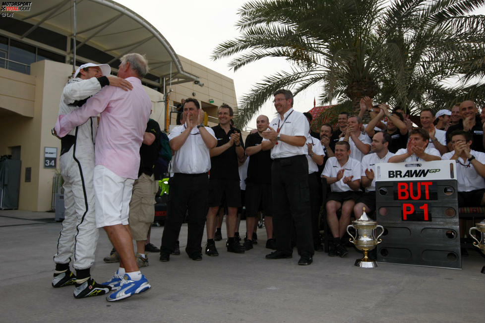 Der einzige andere Fahrer, der je den Bahrain-Grand-Prix gewonnen hat, ist Jenson Button. Der Brite war in seinem Weltmeister-Jahr 2009 auf Brawn erfolgreich.