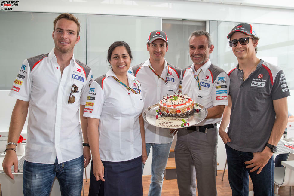 1988 ist Beat Zehnder (damals noch als einfacher Mechaniker) zum Sauber-Team in die Sportwagen-WM gestoßen. In Hockenheim feiert er schon sein 20-jähriges Jubiläum als Teammanager.