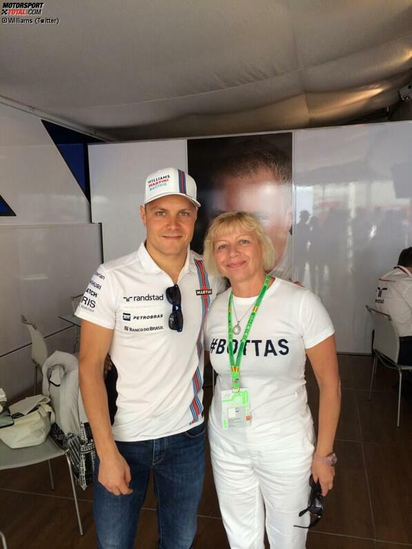 Aber am Sonntag ist nicht Vater-, sondern Muttertag, zumindest in Finnland. Grund genug für Valtteri Bottas, seine Mutter zum Grand Prix einzuladen. Vielleicht hat ihn deren Daumendrücken zum bisher besten Ergebnis in der Formel 1 (Platz fünf, genau wie beim Saisonauftakt in Melbourne) angestachelt.