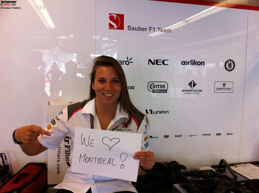 Vielleicht sind es gerade solche Dinge, die den speziellen Charme von Montreal ausmachen. Sauber-Testfahrerin Simona de Silvestro hat die Stadt jedenfalls für sich entdeckt und macht keinen Hehl daraus, was sie vom kanadischen Gastgeber-Ort hält. Eine Meinung, die das restliche Formel-1-Fahrerlager teilt.