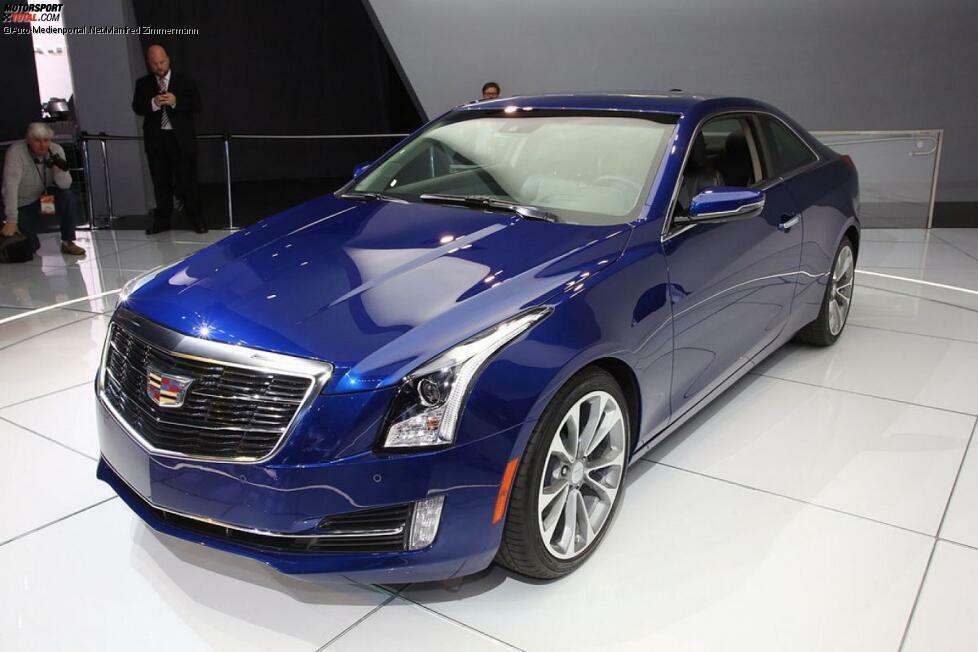 Cadillac stellt auf der North American International Auto Show in Detroit das brandneue ATS Coupé vor.