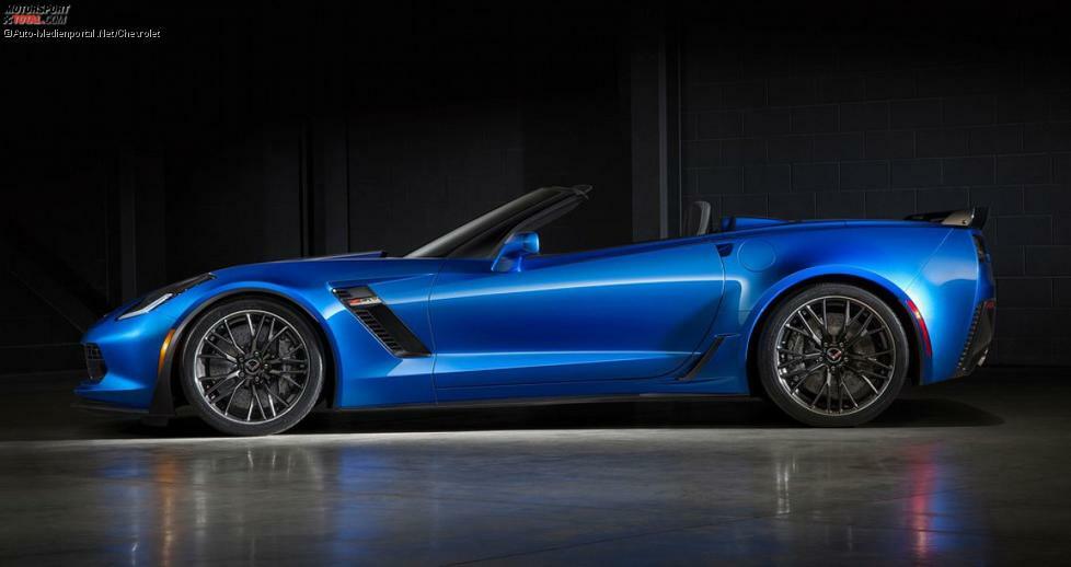 Wie bei der Corvette Stingray arbeitet der Motor mit Benzin-Direkteinspritzung, Ventilverstellung und Zylinderabschaltung. 