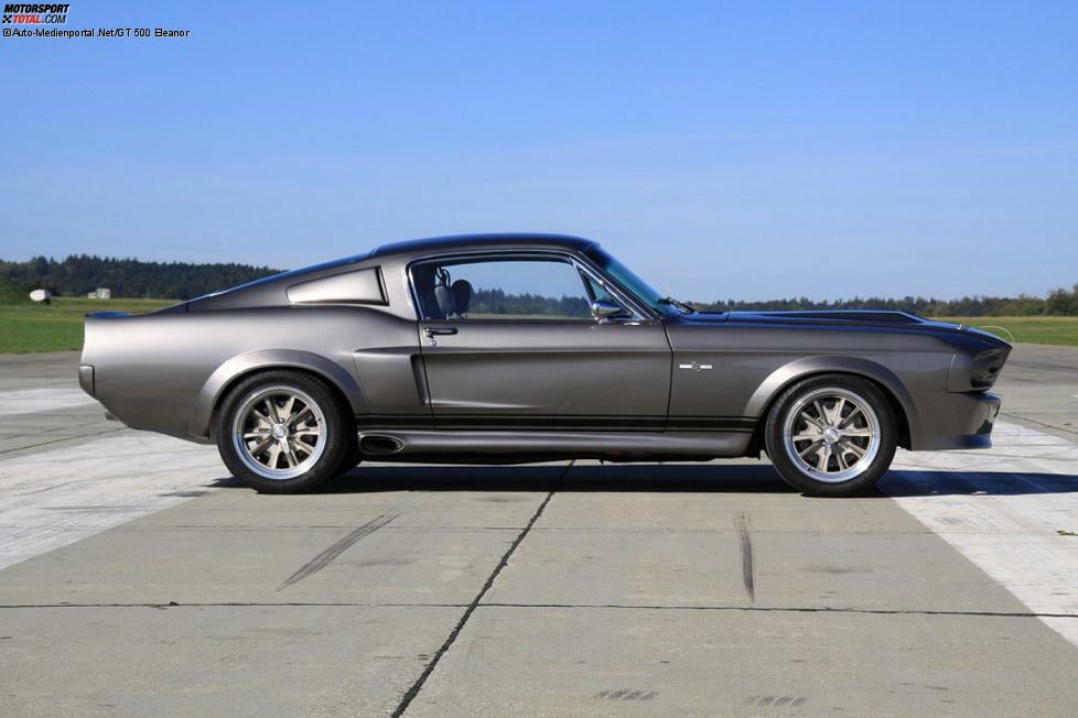 Den grauen Boliden können sich betuchte Auto- und Filmnarren nun in Deutschland nachbauen lassen. Die Firma GT 500 Eleanor stellt den gleichnamigen Wagen in rund elfmonatiger Handarbeit auf die Räder. 
