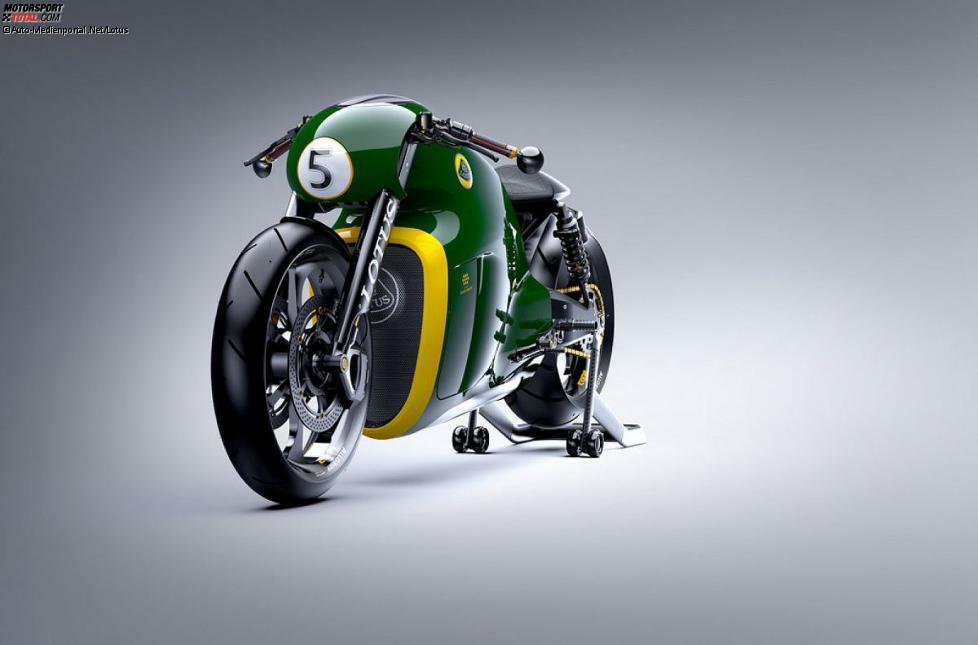 Lotus wird ein exklusives Motorrad bauen. Von der C-01 sollen lediglich 100 Stück hergestellt werden. 