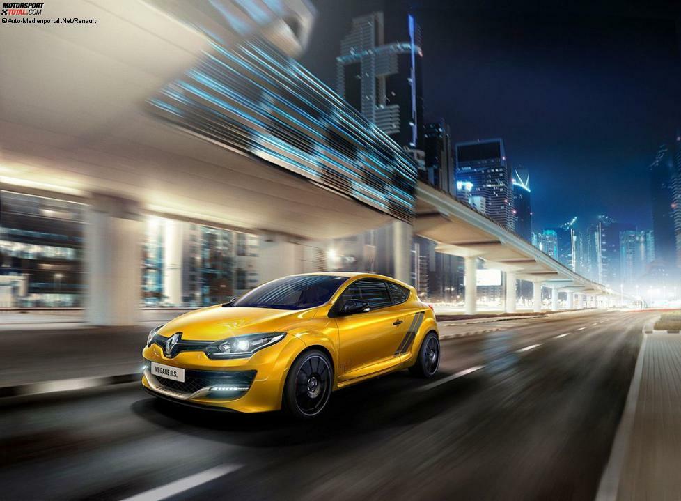 Mit dem 201 kW/273 PS starken Mégane R.S. Trophy TCe 275 bringt Renault Sport eine limitierte Sonderedition an den Start, die sich durch 6 kW/8 PS mehr Leistung auszeichnet. Die Leistung des 2,0-Liter-Turbobenziners liegt bei 201 kW/273 PS bei 5500 Umdrehungen pro Minute. 