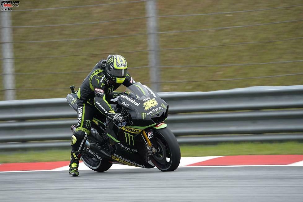 In Sepang fuhr Crutchlow zum dritten Mal in Folge als Sechster ins Ziel. Im Gegensatz zur ersten Saisonhälfte fiel es dem Satelliten-Piloten deutlich schwerer, den Piloten an der Spitze zu folgen.