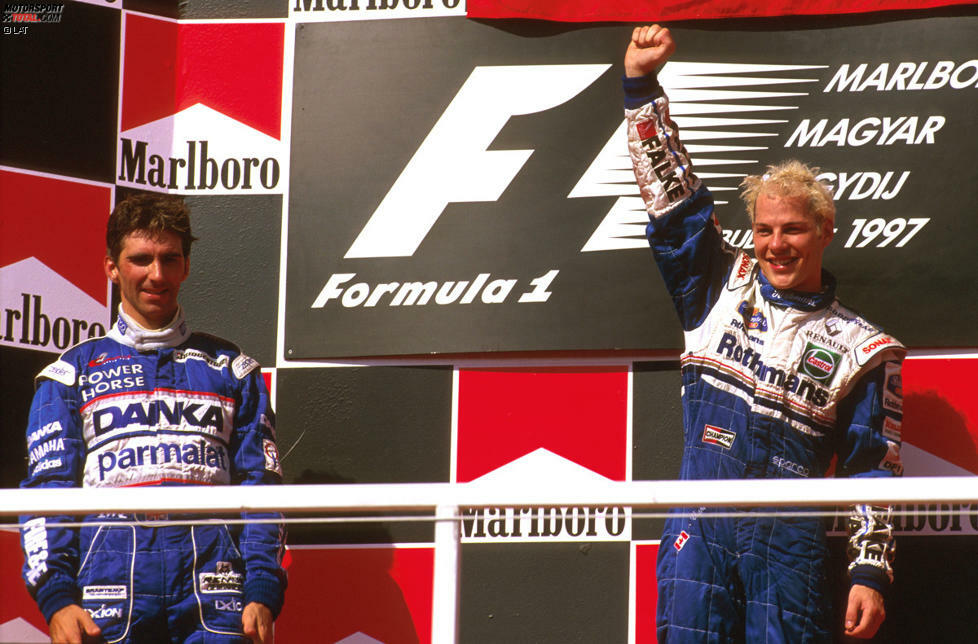 1997 kann Damon Hill die Bridgestone-Reifen bei großer Hitze im Qualifying nutzen und fährt mit seinem Arrows bis auf Platz drei. Im Rennen führt Damon Hill dann sogar souverän. Doch in der letzten Runde hat Hill einen Getriebeschaden und kann nur noch um den Kurs zuckeln. Jacques Villeneuve im Williams überholt ihn daraufhin und gewinnt vor Hill und Johnny Herbert im Sauber. Trotzdem ist es das beste Saison-Ergebnis für den Briten und sein Team.