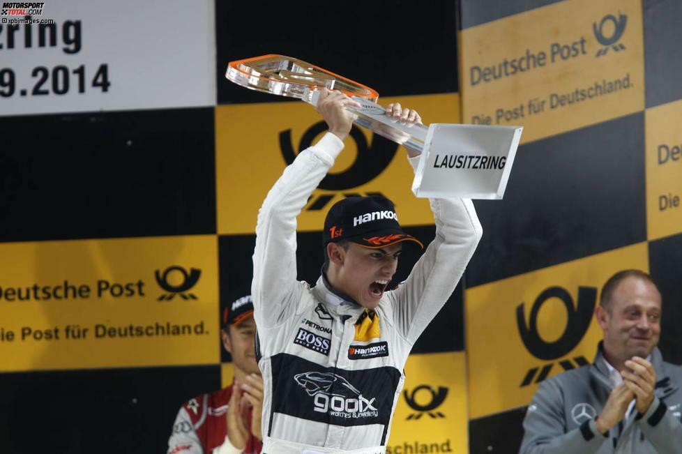Lausitzring (Deutschland), 14. September 2014: Pascal Wehrlein (HWA-Mercedes)