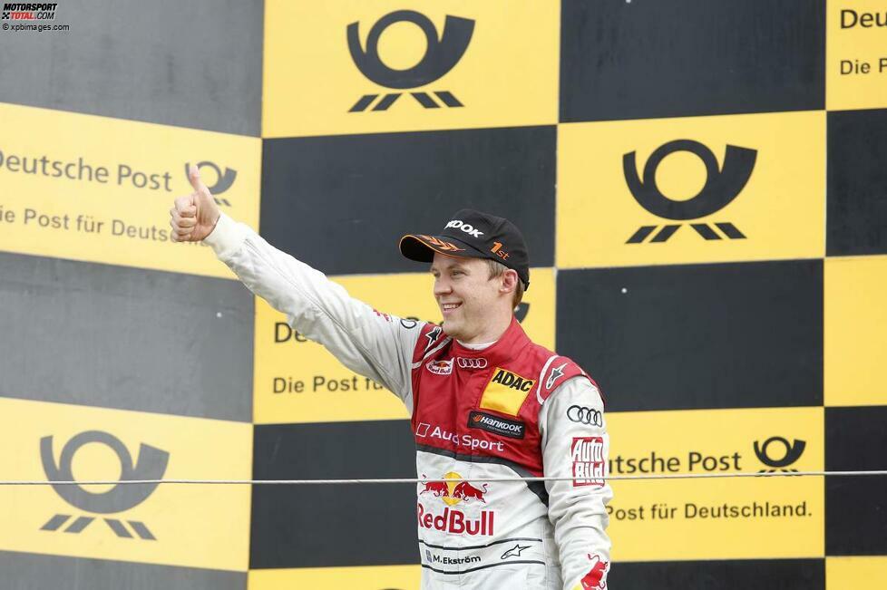 Zandvoort (Niederlande), 28. September 2014: Mattias Ekström (Abt-Sportsline-Audi)