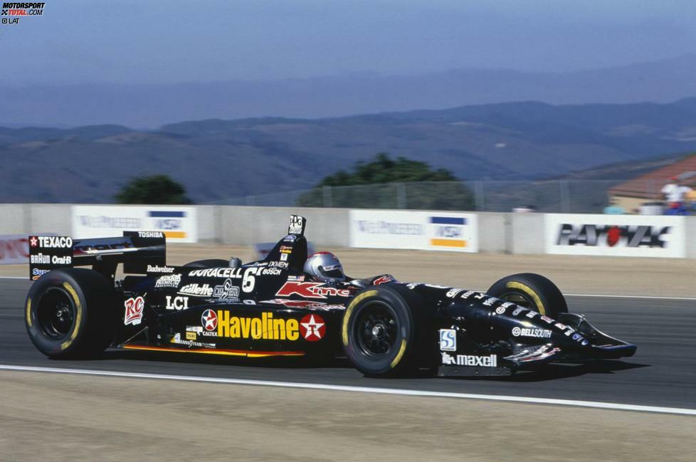 Danach folgen viele Jahre bei Newman/Haas mit den Logos von Kmart und Texaco/Havoline.