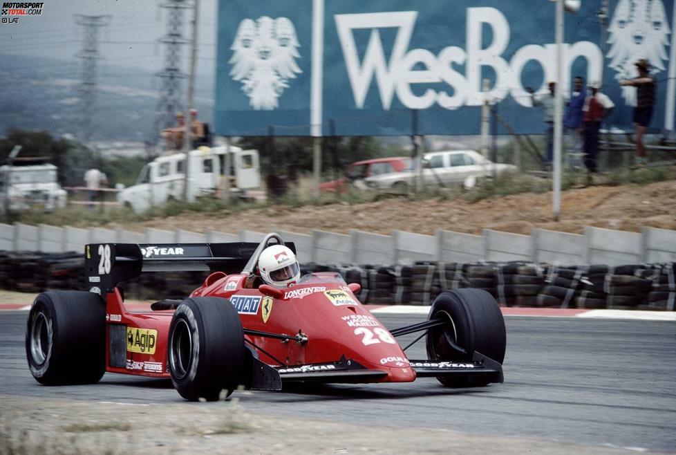 1984 ist für ihn mit dem Ferrari 126C4 kaum etwas zu holen. Einzig in Imola und ...