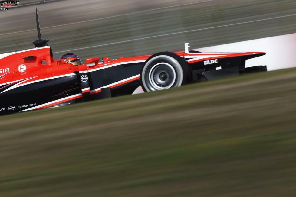Da man bei Force India für die Saison 2013 auf Adrian Sutil und Paul di Resta setzte, ermöglichte Ferrari dem Youngster den Sprung zu einem anderen Team: Marussia. Im März 2013 setzte sich Jules Bianchi zum Testen erstmals in das Auto.