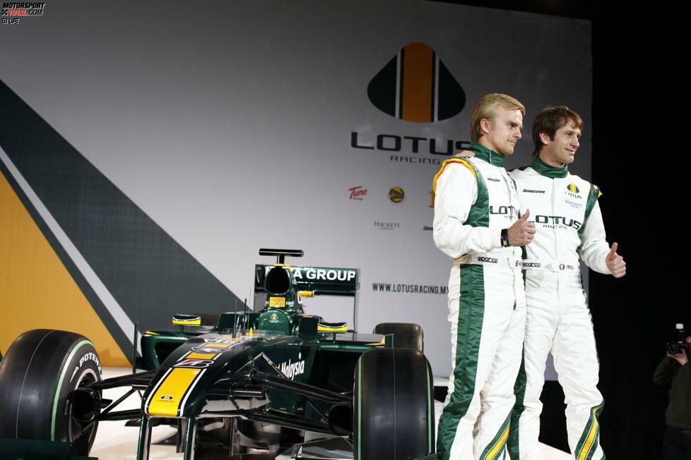 2010: Als eines von drei neuen Teams begrüßt die Formel 1 das Caterham-Team, das sich in der ersten Saison noch unter dem Namen Lotus eingeschrieben hat. Mit bekanntem Namen und dem British Racing Green startet Lotus mit vielen Vorschusslorbeeren