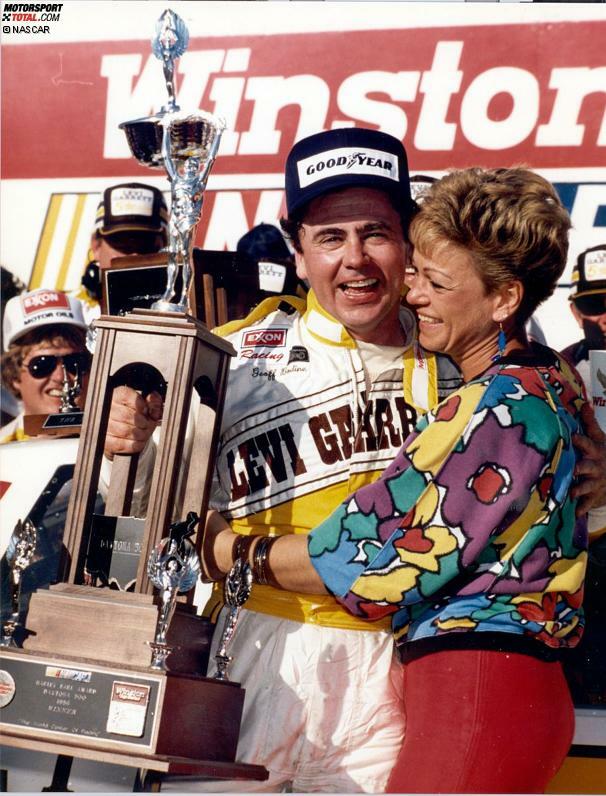 1986: Geoff Bodine feiert in der Victory Lane. Es ist der erste Daytona-Erfolg für einen jungen Teambesitzer namens Rick Hendrick.