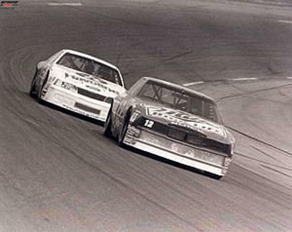 1988 ist das Daytona 500 eine Familienfeier der Allisons: Vater Bobby (12) gewinnt vor Sohnemann Davey (28).
