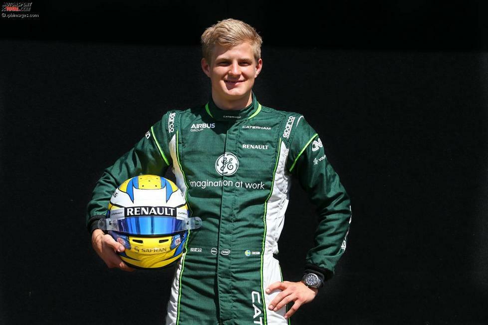 #9 Marcus Ericsson (Caterham-Renault), Schweden, 23 Jahre alt