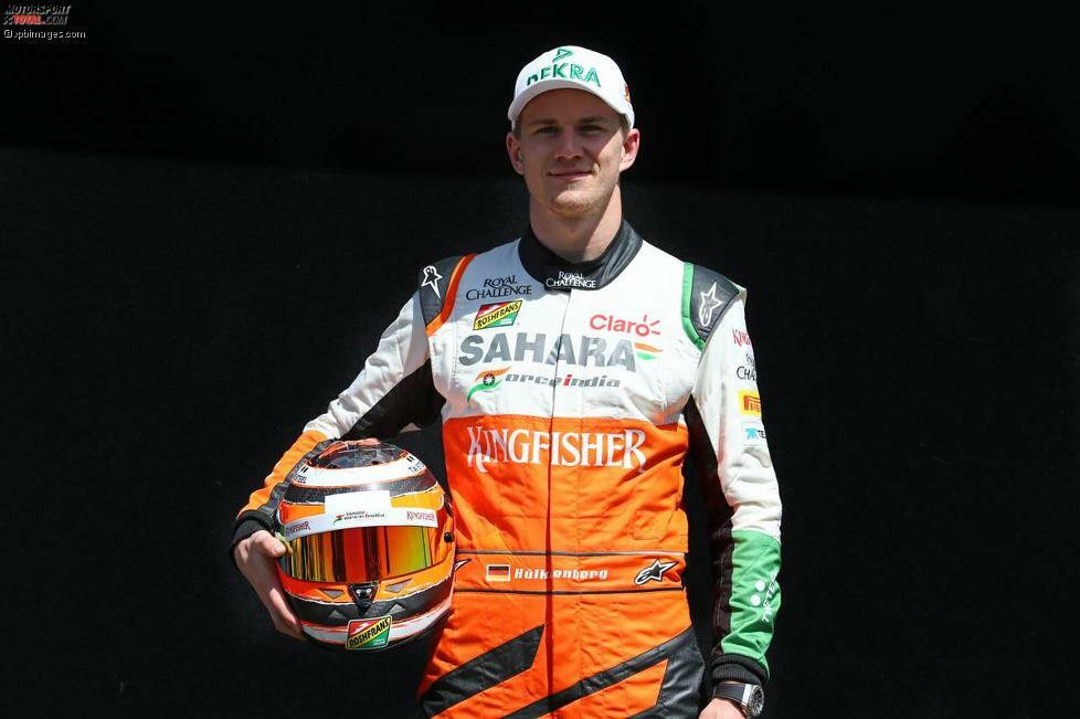 #27 Nico Hülkenberg (Force-India-Mercedes), Deutschland, 26 Jahre alt