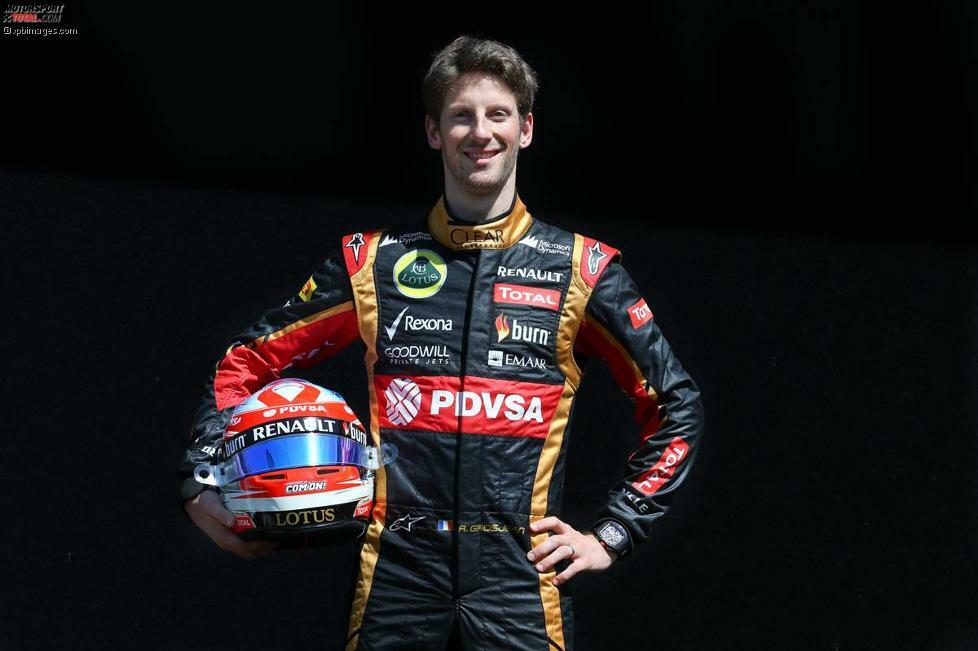 #8 Romain Grosjean (Lotus-Renault), Frankreich, 27 Jahre alt