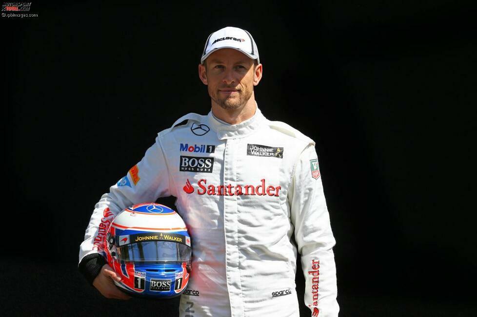 #22 Jenson Button (McLaren-Mercedes), Großbritannien, 34 Jahre alt