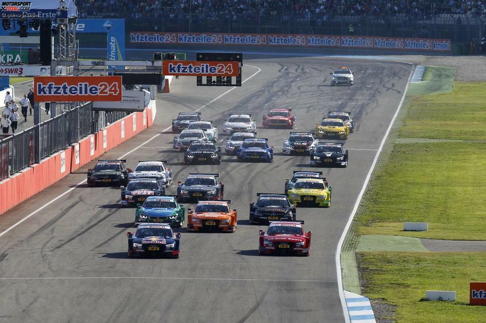 Alles Wissenswerte zum DTM-Lauf am Hockenheimring, alle Bestzeiten, die Sieger und die kuriosesten Szenen - dies und mehr in unserer Fotostrecke zum zehnten und letzten Rennen des Jahres!