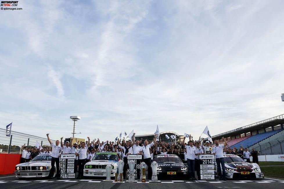 Daten und Fakten: Fünfmal BMW, dreimal Mercedes und zweimal Audi - mit dieser Siegbilanz endet die DTM-Saison 2014.