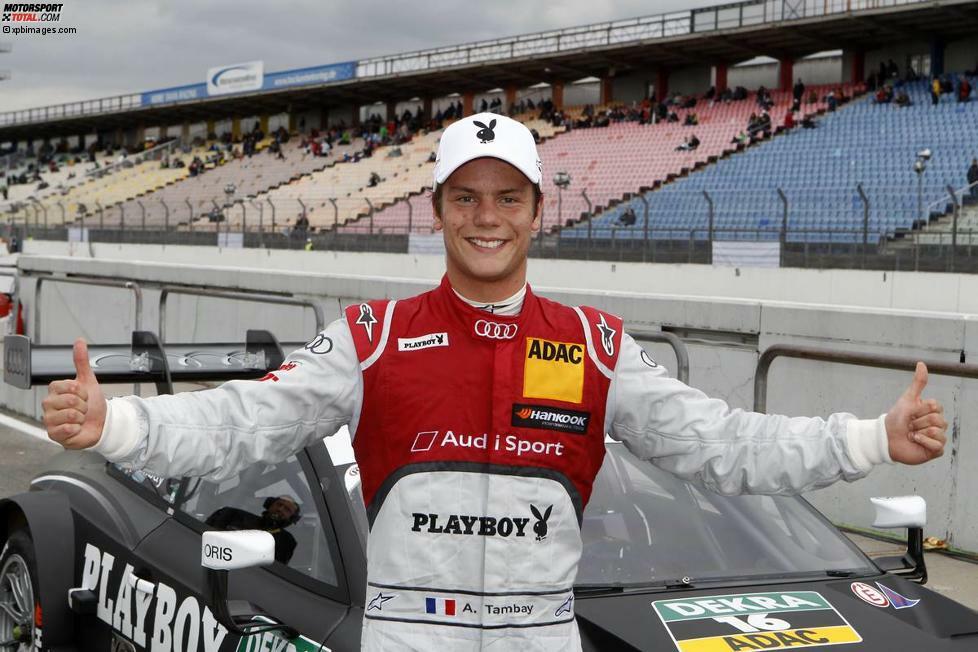 Qualifying: Adrien Tambay (Abt-Sportsline-Audi) setzt sich im dreiteiligen Qualifying durch und erobert in 1:32.272 Minuten erstmals in seiner noch jungen DTM-Karriere die Pole-Position. Marco Wittmann (RMG-BMW) wird Zweiter vor seinem Markenkollegen Bruno Spengler (Schnitzer-BMW).