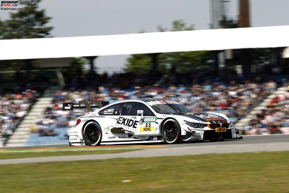 Freies Training: Marco Wittmann (RMG-BMW) sichert sich in 1:32.654 Minuten die erste DTM-Bestzeit der Saison 2014. Auf den Plätzen zwei und drei folgen Miguel Molina (Abt-Audi) und Adrien Tambay (Abt-Sportsline-Audi).