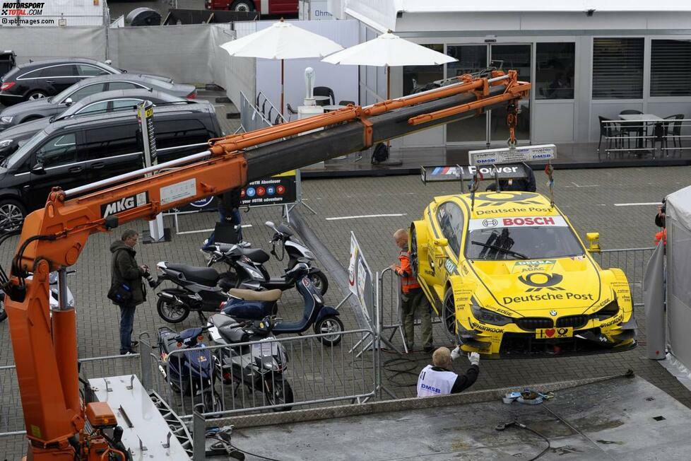 Kurios: Timo Glock (MTEK-BMW) legte in Oschersleben an zwei Tagen gerade einmal 137 Kilometer zurück. Im Rennen kam er nur 13 Runden weit.