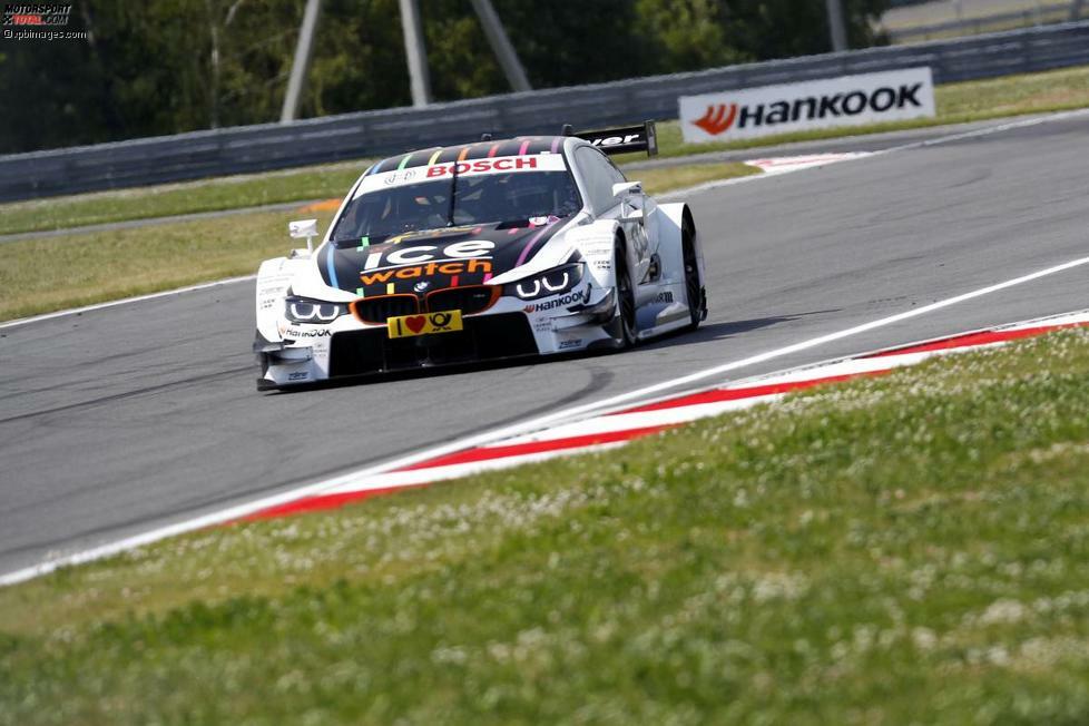 1. Freies Training: In 1:29.101 Minuten fährt Marco Wittmann (RMG-BMW) zur Bestzeit in Moskau. Auf den Plätzen zwei und drei landen Matias Ekström (Abt-Sportsline-Audi) und Nico Müller (Rosberg-Audi).