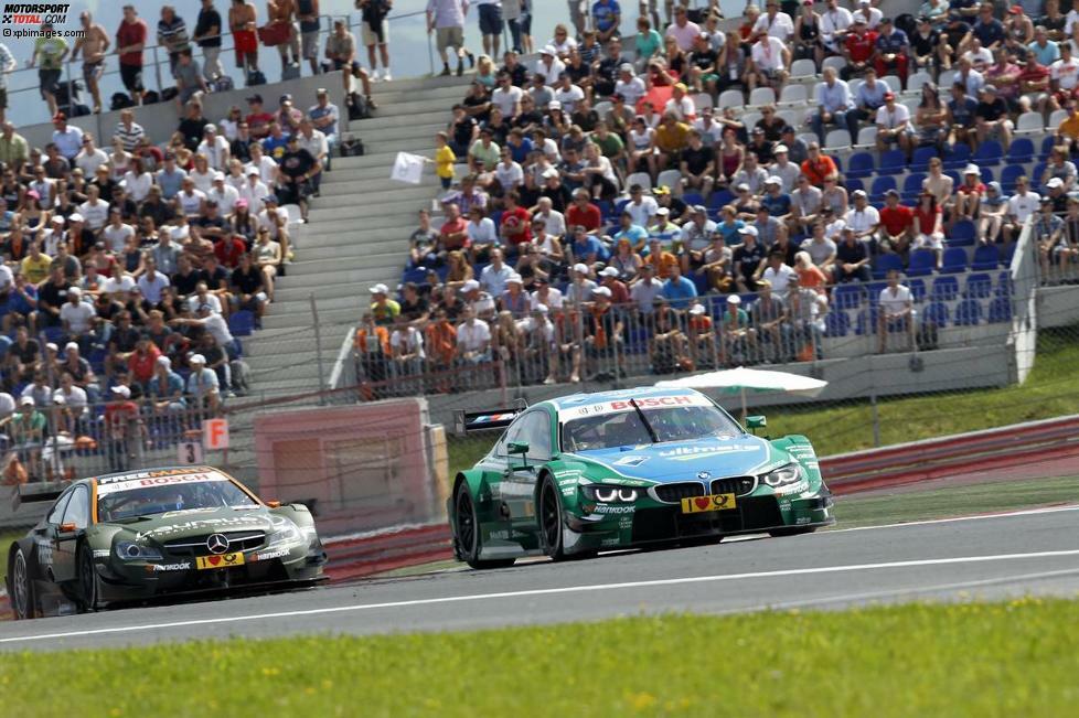 Beste Rennszene: Das Duell zwischen Robert Wickens (HWA-Mercedes) und Augusto Farfus (RBM-BMW) um Platz eins, ausgetragen auf Messers Schneide, aber fair. Und mit dem besseren Ende für Wickens, der seine Position behauptet.