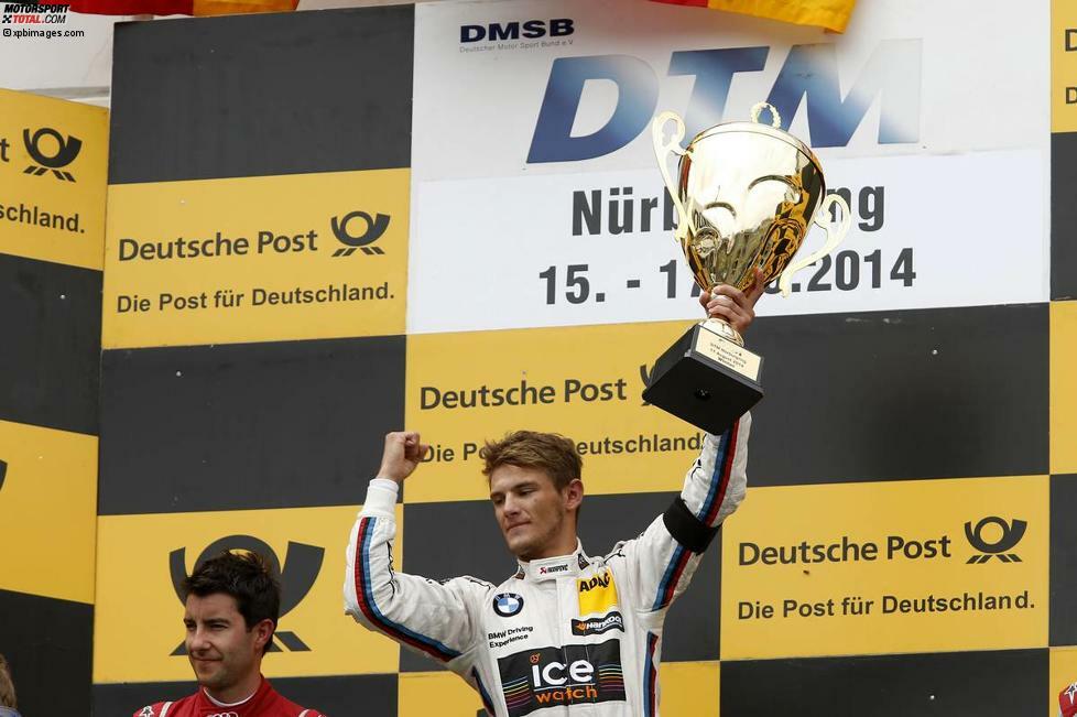 Rennen: Zum vierten Mal in dieser Saison lautet der Rennsieger Marco Wittmann (RMG-BMW). Er setzt sich gegen Mike Rockenfeller (Phoenix-Audi) und Edoardo Mortara (Abt-Audi) durch.