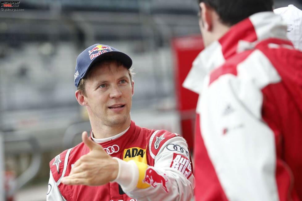 Der Verlierer des Wochenendes - Teil 1: Einen herben Rückschlag musste Mattias Ekström (Abt-Sportsline-Audi) beim Rennen auf dem Nürburgring hinnehmen. Der Schwede war vor dem Rennen der schärfste Verfolger von Tabellenführer Marco Wittmann (RMG-BMW). Das ist er auch nach dem Rennen, allerdings ist der Vorsprung des 24-jährigen Deutschen nun auf 64 Punkte angewachsen. Ekström selber war nach einer Kollision und dem frühen Ausscheiden zum Zuschauen verdammt.