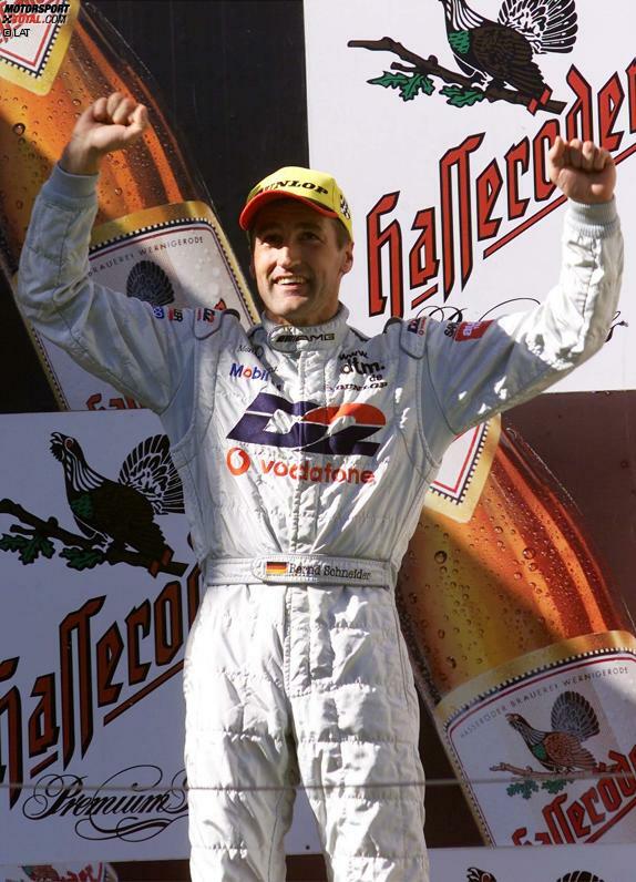 Hockenheim 2001: Wieder heißt der Sieger im Auftaktrennen Bernd Schneider (Mercedes). Und wieder wird Schneider später auch Meister.