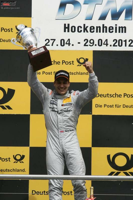 Hockenheim 2012: Im ersten Rennen unter dem neuen DTM-Reglement fährt Gary Paffett (Mercedes) zum Sieg. In der Jahres-Endabrechnung bleibt ihm Platz zwei. Meister wird Bruno Spengler (BMW).
