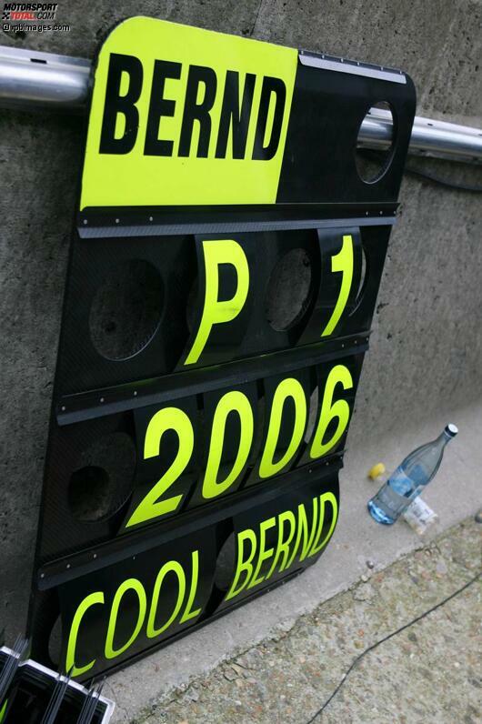 Hockenheim 2006: Bernd Schneider (Mercedes) gewinnt wieder einmal das erste Rennen und später auch den DTM-Fahrertitel. Zum vierten Mal in sieben Jahren!